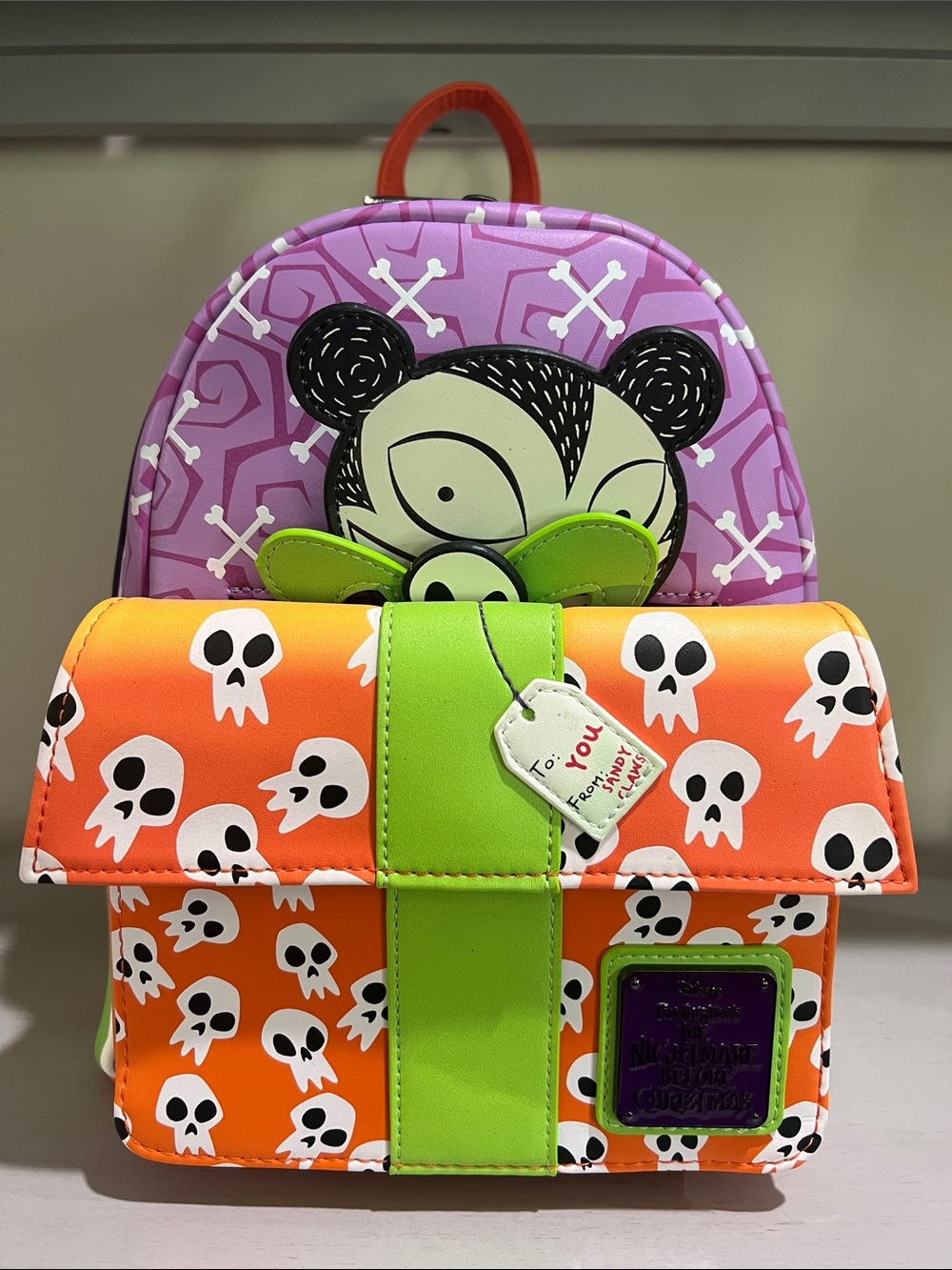 Nightmare before Christmas Teddy loungefly bag